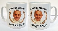 Pope Francis Tribute Mug C | Catholic Commemorative Coffee Mug