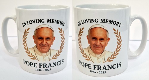 Pope francis tribute mug - pope, |