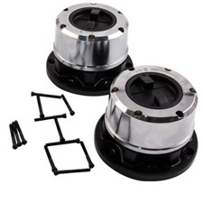 2x Free Wheel Manual LOCKING