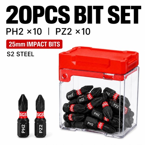 20pcs ph2 pz2 impact - 20pcs,