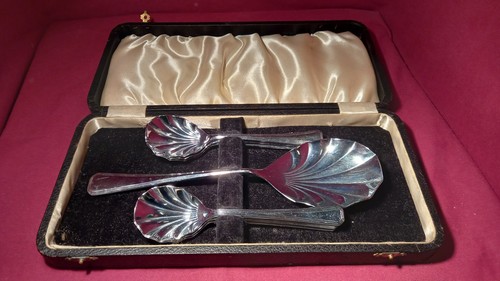 Set boxed vintage chrome - of,