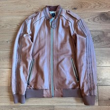 Adidas vespa leather - vespa, jacket