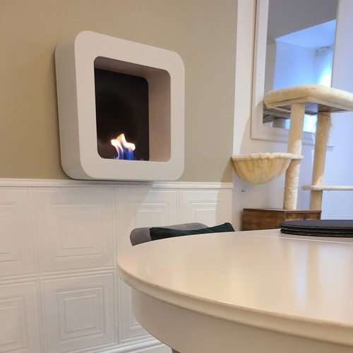 Homcom bio ethanol - bio-ethanol, wall