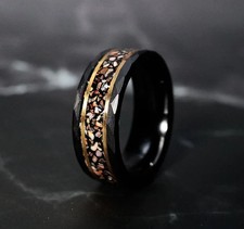 Men's Tungsten Hammered