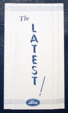 FORD 2 TON VAN LAWSON OVERTYPE