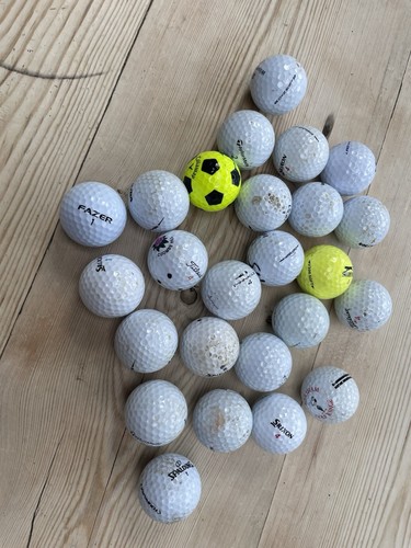 Mixed golf balls grade - 25,
