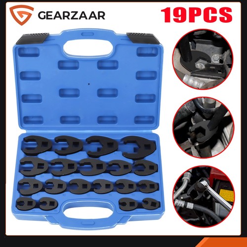 19pcs crow foot wrench - 19pcs, crow's