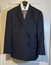 AQUASCUTUM New Suit Navy Blue