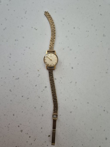 Vintage 9ct gold tissot - gold,
