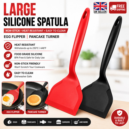Large silicone spatula non - large,