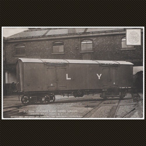 Ton covered bogie goods - 30,