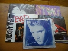 Five 7" Singles - Elvis