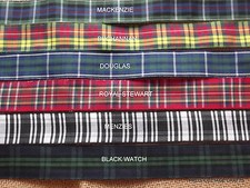 Tartan ribbon various - tartan,