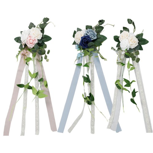 Aisle pew flower arrangement - pew,