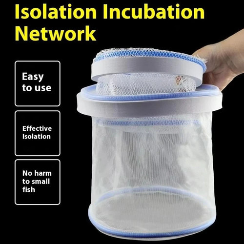 Breathable fish hatchery net - hatchery,