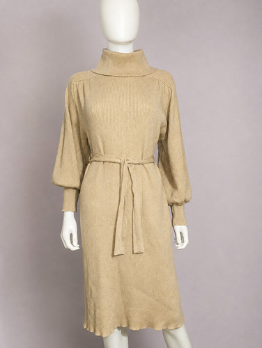 Jumper dress beige - jumper, roll