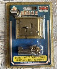Legge brass lever - legge, drawer