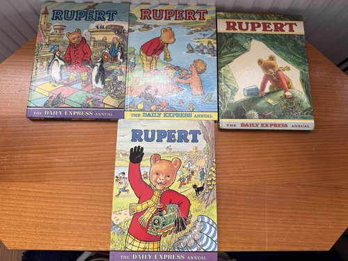 Rupert bear annuals books - rupert,