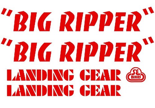 Big ripper die - cut, sticker
