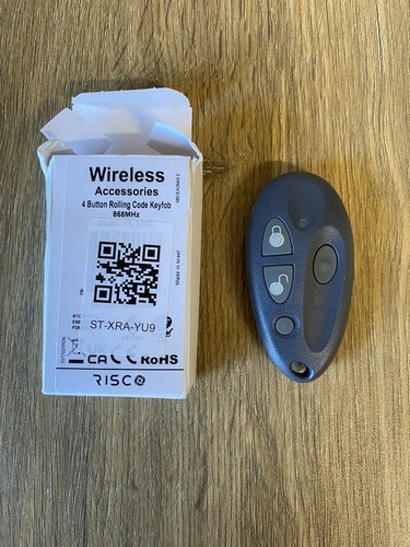Risco button wireless keyfob - 4-button,