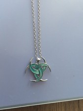 Odin triple horn necklace - odin,