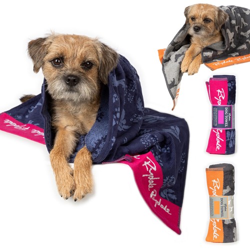 Rydale dog drying towel - dog,