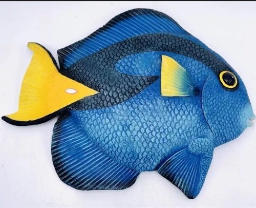 Blue tang fish - decor, realistic