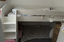 Cabin bed with storage