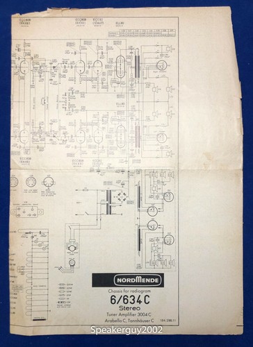 Nordmende schematic chassis - nordmende,