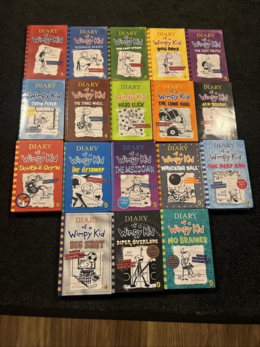 Diary wimpy kid bundle 9 - a,