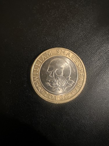 Shakespeare pound coin 2016 - coin,