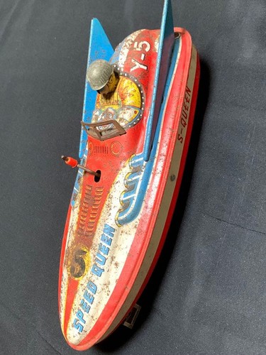Yonezawa toys speed queen - queen, tin
