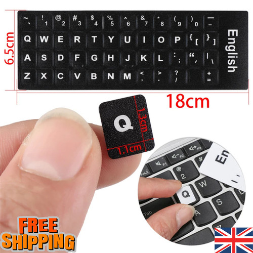 English black stickers - english,