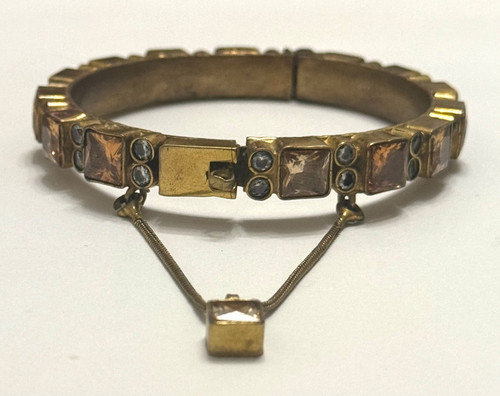 Vintage gold tone - vintage, crystal