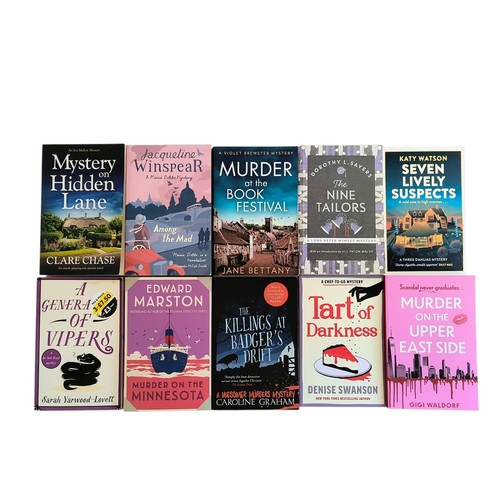 Cosy crime books bundle x10 - cosy,