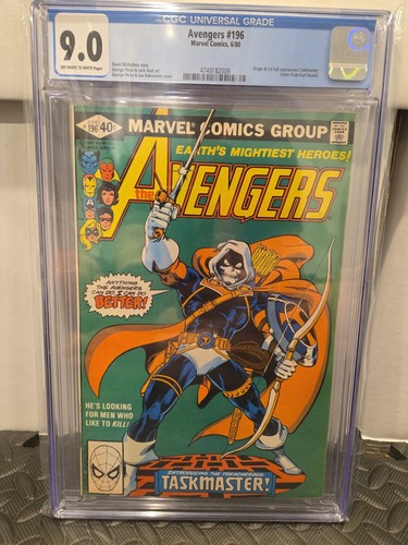 Avengers 196 cgc - #196, 9.0