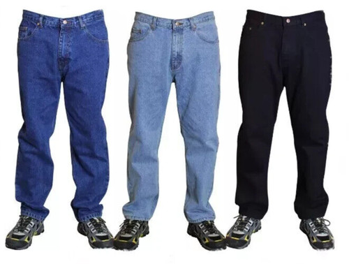 Mens straight leg jeans basic - mens,
