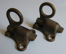 Recliamed brass sprung catch - brass,
