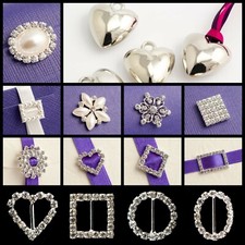 Diamante buckles and - diamante, charms