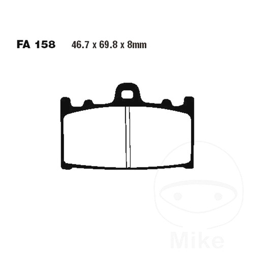 Ebc brake pads standard - pads,