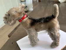 Antique vintage airedale fox - antique,