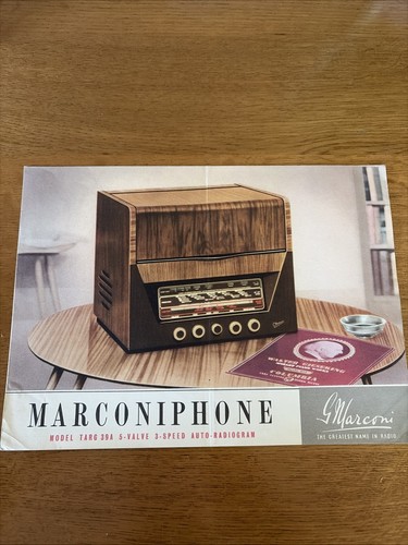 Marconiphone marconi targ 39a - marconi,