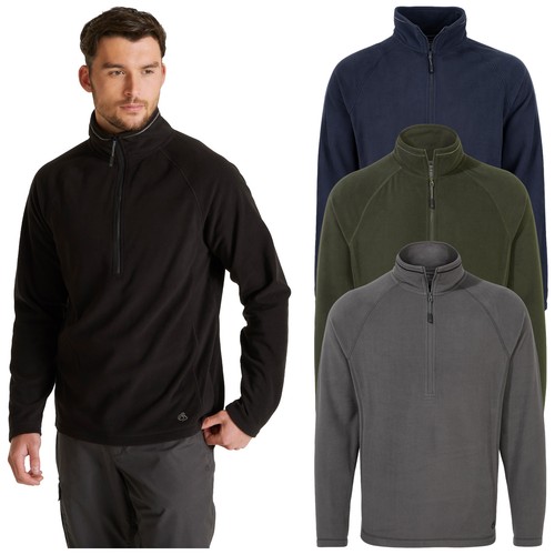 Craghoppers half zip fleece - half,