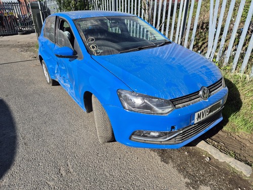 Breaking polo 2015 blue - vw, 6c