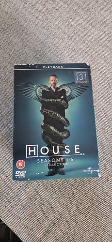 House dvd box - house, seasons
