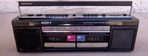 Sony cfs w33 - cfs-w33, am/fm