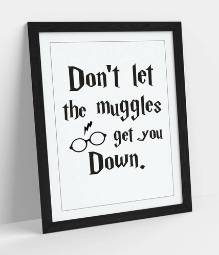 Muggles get you down harry - get, down"