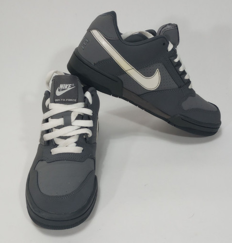 Nike delta force gray leather - nike,