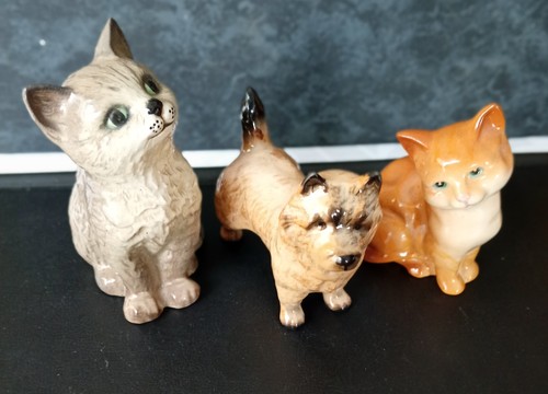 Beswick items kittens and - 3,