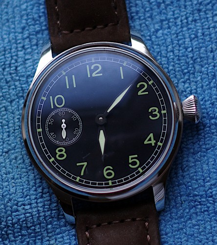Parnis pilots watch hand - pilots, watch,